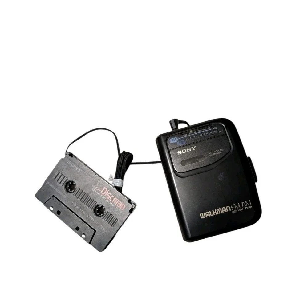 Sony Walkman AM/FM WM-FX101 Portable Radio Cassette Player